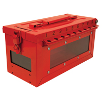 Small Group Lock Box, Red Groupe Belzile Dickner
