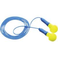 E-A-R Push-Ins Earplugs, Corded, Pair - Polybag, 28/23 dB NRR, One-Size Groupe Belzile Dickner