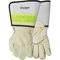 Gants de soudage pour monteur de ligne pour disjoncteur, Cuir fleur de vache, Taille Moyen Groupe Belzile Dickner
