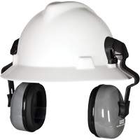 Serre-t&ecirc;te avec contr&ocirc;le du son SH pour les casques de s&eacute;curit&eacute; &agrave; bordure compl&egrave;te, Fixation pour casque, 25 NRR dB Groupe Belzile Dickner