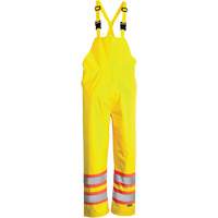 Salopette Open Road, Polyester, Petit, Jaune lime haute visibilit&eacute; Groupe Belzile Dickner