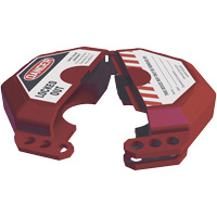 Dispositif de verrouillage de robinet Stopout, Type Vanne Groupe Belzile Dickner