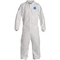 Coveralls, Medium, White, Tyvek&reg; 400 D Groupe Belzile Dickner
