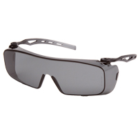 Cappture OTG Safety Glasses, Grey/Smoke Lens, Anti-Fog, ANSI Z87+/Meets/Exceeds CSA Z94.3 Groupe Belzile Dickner