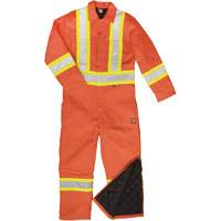 Reflective Duck Coveralls, Small, Orange Groupe Belzile Dickner