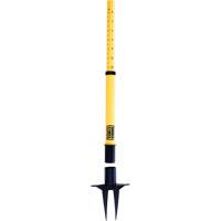 Montant de barri&egrave;re PLUS, Hauteur de 42", Jaune Groupe Belzile Dickner