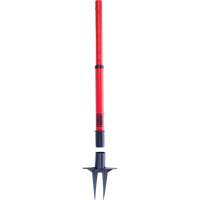 Montant de barri&egrave;re PLUS, Hauteur de 42", Rouge Groupe Belzile Dickner