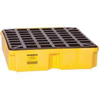 Modular Spill Platform, 15 US gal. Spill Capacity, 26" x 26.25" x 6.5" Groupe Belzile Dickner