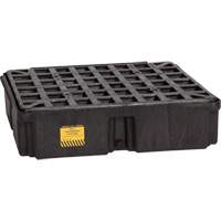 Modular Spill Platform, 15 US gal. Spill Capacity, 26" x 26.25" x 6.5" Groupe Belzile Dickner