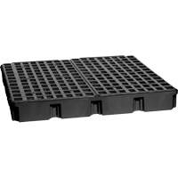 Modular Spill Platform, 60.5 US gal. Spill Capacity, 51.5" x 51.5" x 6.5" Groupe Belzile Dickner