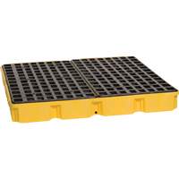 Modular Spill Platform, 60.5 US gal. Spill Capacity, 51.5" x 51.5" x 6.5" Groupe Belzile Dickner