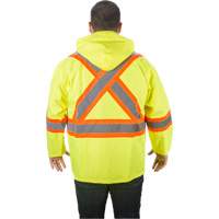 Imperm&eacute;able RZ1000, Polyester, Petit, Jaune lime haute visibilit&eacute; Groupe Belzile Dickner