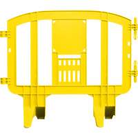 Barricade Minit, Emboîtables, 49" lo x 39" h, Jaune SGN474 | Dickner Inc