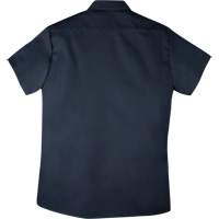 Chemise de travail &agrave; manches courtes en tissu crois&eacute;, Hommes, 4T-Grand, Bleu marine Groupe Belzile Dickner