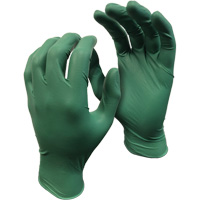 Gants 5559PF Green Monkey, Petit, Nitrile, 4 mils, Sans poudre, Vert Groupe Belzile Dickner