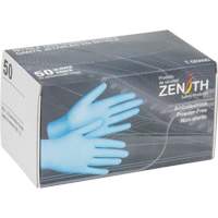Vending Pack Disposable Gloves, Medium, Nitrile, 4.5-mil, Powder-Free, Blue Groupe Belzile Dickner