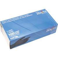 Gants jetables de calibre m&eacute;dical r&eacute;sistants &agrave; la perforation, T-Grand, Nitrile, 5 mils, Sans poudre, Noir, Classe 2 Groupe Belzile Dickner