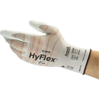 Hyflex&reg; 11-812 Gloves, 6, Foam Nitrile Coating, 18 Gauge, Nylon/Spandex Shell Groupe Belzile Dickner