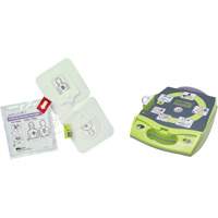 D&eacute;fibrillateur enti&egrave;rement automatis&eacute; AED Plus en anglais avec &eacute;lectrodes Pedi-Padz II suppl&eacute;mentaires, Automatique, Anglais, Classe 4 Groupe Belzile Dickner