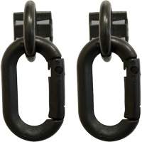 Safety Chain Magnetic Ring & Carabiner Set, Black Groupe Belzile Dickner