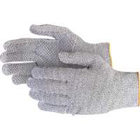Sure Knit Cut Resistant Composite Gloves, Size 2X-Small, 13 Gauge, Stainless Steel/Dyneema&reg; Shell, ANSI/ISEA 105 Level 4/ASTM ANSI Level A5 Groupe Belzile Dickner