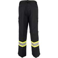 All-Season High Visibility Ventilated Pants, Poly-Cotton, 50, Black Groupe Belzile Dickner
