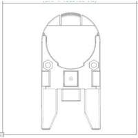 Adaptateur de casque de s&eacute;curit&eacute; pour serre-t&ecirc;tes VeriShield de Howard Leight Groupe Belzile Dickner