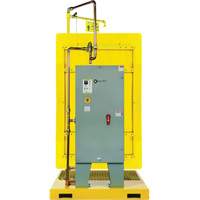 Freeze-Protected Keltech Heater & Safety Shower Skid System, Pedestal SGS363 | Dickner Inc