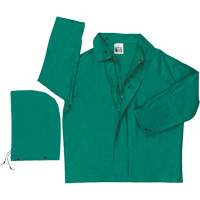 Imperm&eacute;able avec limite dinflammabilit&eacute; Dominator, Polyester/PVC, Grand, Vert Groupe Belzile Dickner