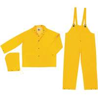 Ensemble imperm&eacute;able de s&eacute;rie classique avec limite dinflammabilit&eacute;, Grand, Jaune Groupe Belzile Dickner
