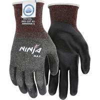 Ninja&reg; Max Cut Resistant Gloves, Size Large, 10 Gauge, Bi-Polymer Coated, Dyneema&reg; Shell, ASTM ANSI Level A3 Groupe Belzile Dickner