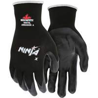 Ninja&reg; Coated Gloves, Large, Bi-Polymer Coating, 15 Gauge, Nylon/Lycra&reg; Shell Groupe Belzile Dickner