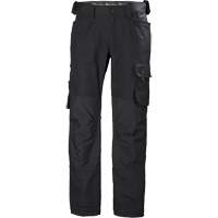Pantalons de travail Oxford, Coton, Noir, Taille 30 Groupe Belzile Dickner