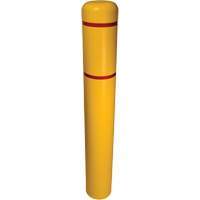 Bollard Cover, 4" Dia. x 54" L, Yellow Groupe Belzile Dickner