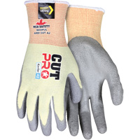 Cut Pro&reg; Cut Resistant Coated Gloves, Size Medium, 15 Gauge, Polyurethane Coated, Kevlar&reg; Shell, ASTM ANSI Level A2 Groupe Belzile Dickner