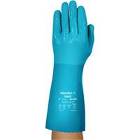 Gants r&eacute;sistants aux produits chimiques AlphaTec 04-003, Taille 8, 14" lo, Nitrile/PVC, Doublure en Molleton, Gant de calibre hiver Groupe Belzile Dickner