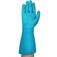 Gants r&eacute;sistants aux produits chimiques AlphaTec 04-003, Taille 8, 14" lo, Nitrile/PVC, Doublure en Molleton, Gant de calibre hiver Groupe Belzile Dickner