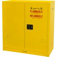 Armoire pour produits inflammables, 30 gal., 2 Porte(s), 43" La x 44" h x 18" p SGU465 | Dickner Inc