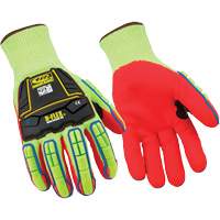 Ringers 085 Cut-Resistant Gloves, Size Small/8, 13 Gauge, Nitrile Coated, HPPE Shell, ASTM ANSI Level A6 SGU605 | Dickner Inc