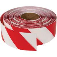 Ruban de marquage tr&egrave;s r&eacute;sistant pour plancher ArmorStripe, 3" x 100', PVC, Rouge et blanc Groupe Belzile Dickner
