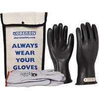 Class 0 Rubber Electrical Glove Kit, 10, 11" L, 20 cal/cm², NFPA 70E Groupe Belzile Dickner