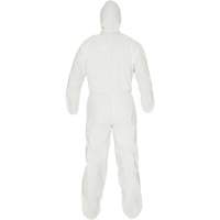 KleenGuard A40 Disposable Coveralls, Medium, White, Microporous Groupe Belzile Dickner