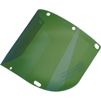 Dynamic Formed Faceshield, Polycarbonate, Green Tint Groupe Belzile Dickner