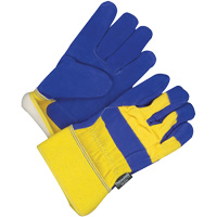 Gants d'ajusteur traditionnels, Taille unique, Paume en Cuir refendu, Doublure en Thinsulate Groupe Belzile Dickner