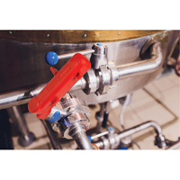 Dispositif de cadenassage pour poign&eacute;e de tirage, Type Papillon Groupe Belzile Dickner