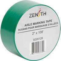 Ruban pour marquage d'all&eacute;es, 2" x 108', PVC, Vert Groupe Belzile Dickner