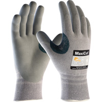 Gants r&eacute;sistants aux coupures en tricot sans coutures ATG MaxiCut 5, Taille T-petit, Calibre 13, Rev&ecirc;tement Mousse de nitrile, Enveloppe en Dyneema/Nylon, ASTM ANSI niveau A4/EN 388 niveau 4/EN 388 niveau C Groupe Belzile Dickner