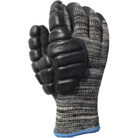 Anti-Impact Coated Hammer Gloves, 8/Medium, Synthetic Palm, Elastic Cuff Groupe Belzile Dickner