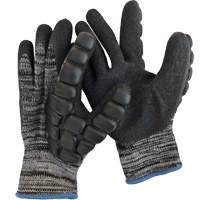 Anti-Impact Coated Hammer Gloves, 8/Medium, Synthetic Palm, Elastic Cuff Groupe Belzile Dickner