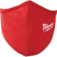 2-Layer Face Mask, Nylon/Polyester/Spandex, Red SGW978 | Dickner Inc